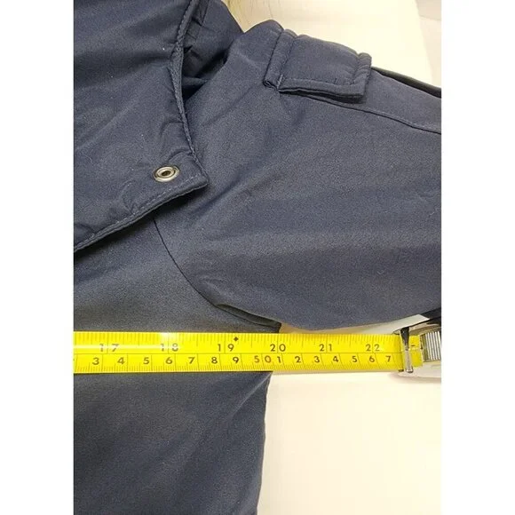 Wantdo Women's Ski Jacket/Winter Coat Navy with Faux Fur Trim Small - Picture 9 of 16